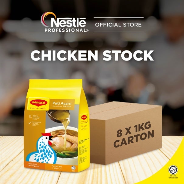 Maggi Chicken Stock Wholeness 1kg Nestle Professional
